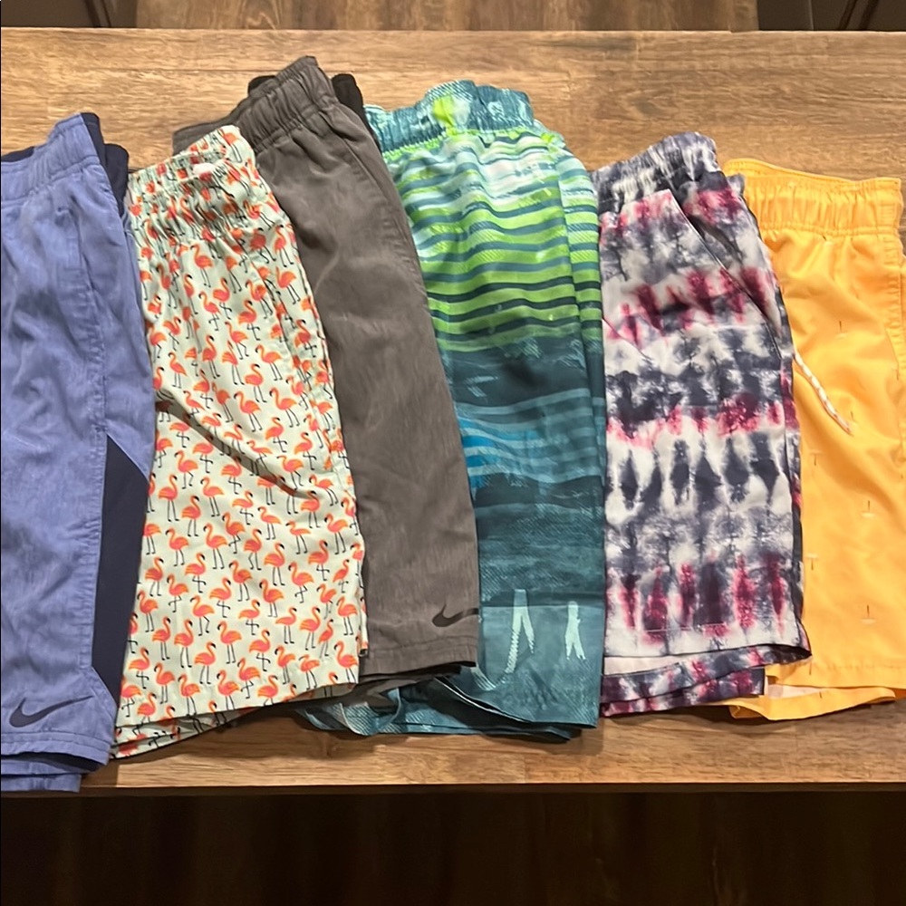 Kids xl/mens small swim shorts bundle